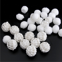 Ventes d'usine, boules magiques bio, boules de nitrification, média filtrant pour aquarium, filtre à éponge, boules bio réutilisables, boules bio