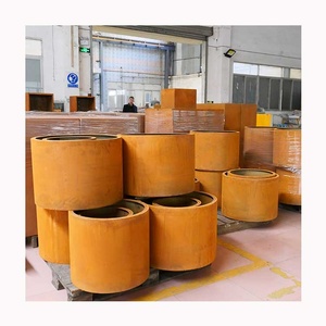 <span class=keywords><strong>Pot</strong></span> <span class=keywords><strong>de</strong></span> fleurs rectangulaire en acier, fait à la main, personnalisé, pour l'intérieur et l'extérieur, en métal décoratif - Product Image 6