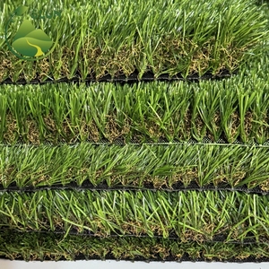 Tapis d'herbe artificielle réaliste, tapis synthétique d'extérieur, gazon artificiel, tapis d'herbe artificielle en <span class=keywords><strong>rouleau</strong></span> - Product Image 6