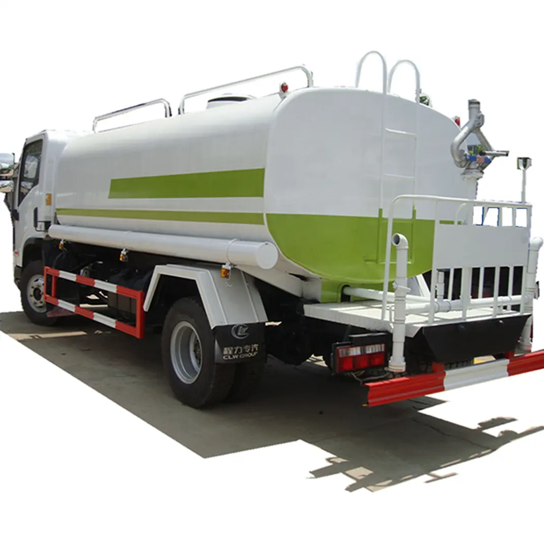 Euroman — camion réservoir d'eau de service, moulage LHD, 8 tonnes, euro5 shamman, 6 roues, 8m3 à 10m3, neuf, fabriqué en chine
