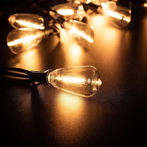 <span class=keywords><strong>Guirlande</strong></span> lumineuse <span class=keywords><strong>solaire</strong></span> LED étanche IP44 ST38, blanc chaud 2700K, conique, pour camping en plein air, décoration <span class=keywords><strong>de</strong></span> fête - Product Image 3