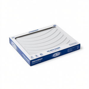 Tablette de lavage pour évier 53,5 x 35,5 cm avec surface rainurée pour un drainage efficace de l'eau et un support pour la vaisselle - Product Image 3