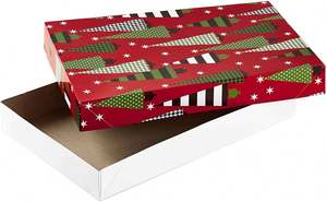 <b>Christmas</b> Gift Box Assortment Shirt Boxes with Lids for Wrapping Gifts - Product Image 6