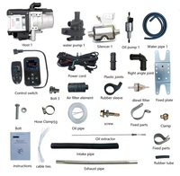 全新 12V 5KW Webasto 柴油冷却液加热器 发动机水冷停车液卡车空调压缩机 r404a tm31
