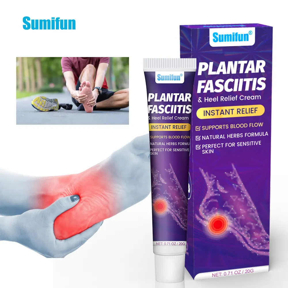 2024 Hot Sale Sumifun Heel Joint Pain Relief Massage Ointment Sole Achilles Tendon Cream 20g