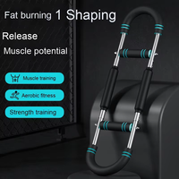 GLSfitness GLS-916 Entrenador de Brazos en Forma de U de Acero |   Expansor de Pecho Ajustable para Entrenamiento Muscular de Hombros y Brazos