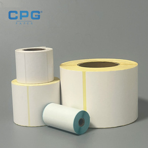 Étiquettes thermiques écologiques 4x4 pouces et 3x5 pouces 125 g/m² pour rayonnages de supermarché et prix de détail – Approvisionnement direct usine - Product Image 1