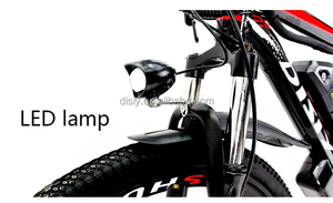 Vélo électrique de montagne à prix bon marché 350W <span class=keywords><strong>roue</strong></span> à rayons 26 pouces 48V vélo électrique de montagne à assistance par pédale pour adultes - Product Image 6