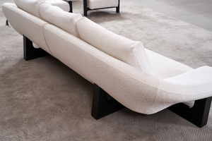 ชุดเก้าอี้พักผ่อนผ้าหุ้มโครงไม้เนื้อแข็งบุฟองน้ำสำหรับห้องนั่งเล่นอพาร์ทเมนท์ทันสมัยและวิลล่า - Product Image 3