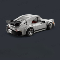 PB PB8816 Nuevo Modelo de Contenedor Gris MOC, Coche de Juguete Educativo para Armar, Bloques de Construcción para Niños, Regalos para Niños