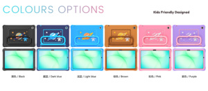 เคสแท็บเล็ตแบบแข็งมีขาตั้งปกป้องเต็มรูปแบบ3ชั้นสำหรับ Samsung A11 <span class=keywords><strong>Plus</strong></span> A9 S11เบาเป็นพิเศษ - Product Image 2