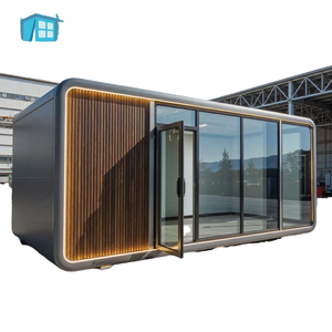 <span class=keywords><strong>Casa</strong></span> Cápsula de Lujo con Energía Solar: Suite de Hotel Prefabricada |   <span class=keywords><strong>Casa</strong></span> Contenedor de Panel Sándwich de Acero de 20 pies con Baño Integrado - Product Image 1