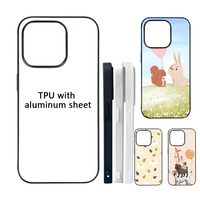 Coque de téléphone 2D vierge pour sublimation, personnalisable par transfert thermique, pour iPhone Samsung, impression DIY