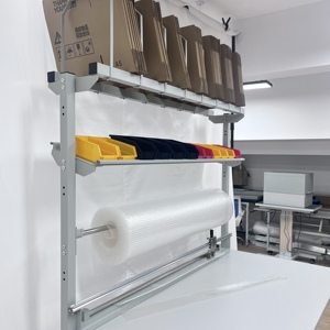 Mesa de Embalaje Multifuncional Detall con Cortador de Plástico de Burbujas de Fácil Uso para Estaciones de Embalaje Comerciales - Product Image 4