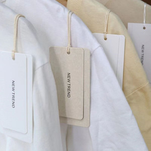 High-End Round <strong>Shape</strong> Clothing Store <strong>Tag</strong> Label Private Brand Logo Clothing <strong>Tags</strong> <strong>Custom</strong> Hang <strong>Tag</strong> - Product Image 6