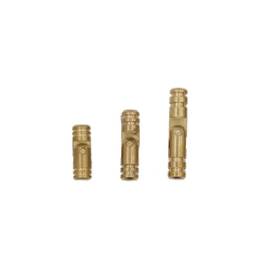 Caja de regalo de madera para vino con bisagra de columna de latón, bisagra oculta y bisagra de columna redonda tipo cubo - Product Image 1