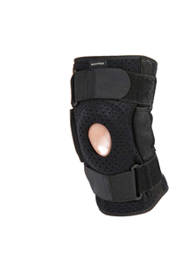 Diseño <span class=keywords><strong>de</strong></span> rótula abierta Alivio del <span class=keywords><strong>dolor</strong></span> <span class=keywords><strong>de</strong></span> <span class=keywords><strong>rodilla</strong></span> Protección para el cuidado deportivo Rodillera con bisagras con estabilizadores laterales - Product Image 2