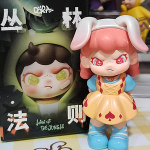 Haute qualité pour DORA <span class=keywords><strong>Law</strong></span> of the Jungle série 3 PVC résine mode jouets 3D pour DORA étrangers boîte aveugle pour cadeaux Mini Figurines - Product Image 6