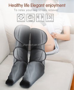 Masseur de Jambe de <span class=keywords><strong>Compression</strong></span> d'air pour Circulation Mollets de Massage pour la Relaxation Musculaire avec Contrôleur Portatif - Product Image 3