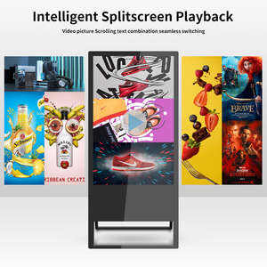 32 43 Android Win 10 điện tử kỹ thuật số Totem nhà hàng Bảng menu 4k LCD màn hình cảm ứng thông tin kiosk dọc màn hình cảm ứng - Product Image 4