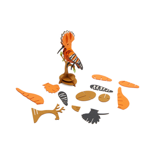 Rompecabezas 3D de Papel Educativo Personalizado CUPUZ, Diseño de Cacatúa, Tamaño Mediano, Juguete para Niños y Adultos, Decoración de Escritorio, Regalo, OEM, ODM - Product Image 6