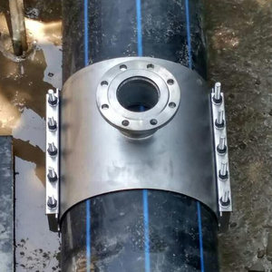 Abrazadera de reparación de acero inoxidable PN10/PN16 para fugas de tuberías - Product Image 6