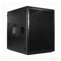 Subwoofer actif professionnel 18 pouces 800W de pointe, 8 ohms d'impédance, pour système audio vidéo - Meilleures ventes