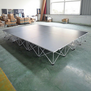 เวทียกพื้นแบบ Spider Riser สำหรับคอนเสิร์ต ติดตั้งง่าย รวดเร็ว - Product Image 1