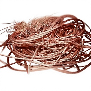 Fil de cuivre de haute qualité, déchets de fil de cuivre pur et brillant pour le recyclage, 99,99 % de pureté, modèle 74081900 - Product Image 1
