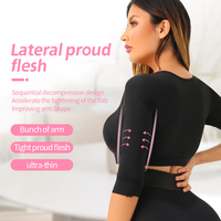Faja Colombiana Post-Opératoire, Corset Amincissant, Gaine de Compression pour Bras Supérieurs, Soutien-Gorge à Fermeture Avant, Débardeur Sculptant pour Femme