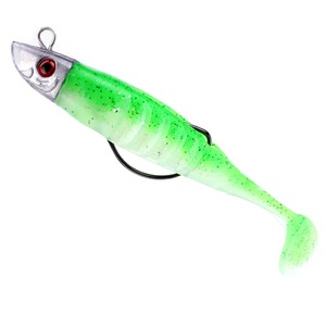 Aotuo Leurre nageur réaliste à queue en T avec poids intégré, 10cm, 13cm, 15.5g, 26g, avec hameçon <span class=keywords><strong>crank</strong></span> lesté pour la pêche au bar et au culter - Product Image 2
