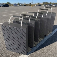 Plaques de support de grue en plastique technique UHMWPE de haute qualité, patins de support de grue robustes, patins de stabilisation robustes