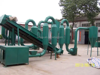 Prix de la machine de séchage rotative à tambour à flux d'air chaud pour copeaux de bois, déchets de bois, feuilles de gazon, balle de café, sciure de bois industrielle
