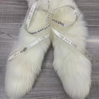 Queue de renard véritable de haute qualité, 40 cm, grande queue d'animal moelleuse avec ceinture pour cosplay, costume de loup, renard, fourrure