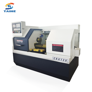 Mini ck6130 <span class=keywords><strong>CNC</strong></span> ngang máy tiện đơn trục chính với giá cả cạnh tranh điều kiện mới lõi thành phần động cơ - Product Image 2