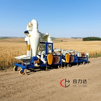 Machine agricole de nettoyage du riz paddy et du soja pour le Bangladesh, machine de sélection vibratoire pour le riz paddy et les haricots, équipement agricole