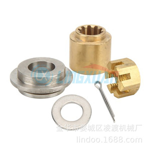 Entretoise de hélice et goupille de sécurité pour moteur hors-bord Yamaha, modèles 25 et 30 CV - Product Image 1