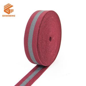 Personalized High Quality Polyester Elastic <b>Webbing</b> Strap Durable <b>Webbing</b> Strap Elastic Woven <b>Webbing</b> for Belt - Product Image 2