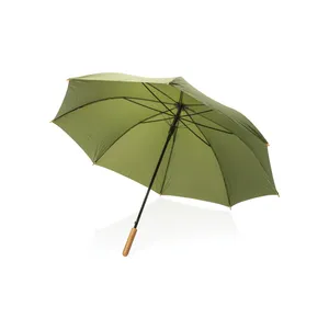 Parapluie automatique en bambou rPET AWARE, merchandising durable - Product Image 2