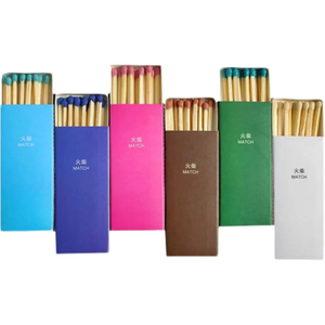 Factory Custom Black Cardboard Long Wooden Match Stick <strong>Matchbox</strong> Small Folding Match Packing Sliding Drawer <strong>Box</strong> with Your logo - Product Image 5