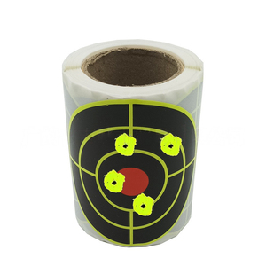 Etiquetas Adhesivas Fluorescentes para Objetivos de Tiro Reactivos, 3 <span class=keywords><strong>Pulgadas</strong></span> (7.5cm), 100 Unidades/Rollo, Más Vendidas - Product Image 2