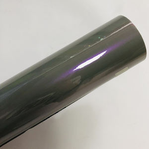 ฟิล์มพีวีซีแบบมีกาวในตัวสีเปลี่ยนได้ม้วนเป็นม้วนสีเทาอ่อน - Product Image 4