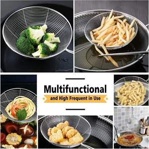 Écumoire passoire araignée en acier inoxydable 2026, ustensile de cuisine, passoire à pâtes, cuillère passoire - Product Image 3