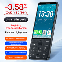 R27 Mini Akıllı Telefon Android 14 MT6765 Sekiz Çekirdekli 4GB+64GB 3.58 İnç IPS 4G Çift SIM 16MP Kamera Toptan Satış