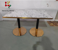 Table de salle à manger en bois de Style de luxe de haute qualité
