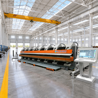 JSZW1000 Máquina dobladora de bordes de techo metálico CNC hidráulica controlada por PLC para estructuras de acero y construcción metálica