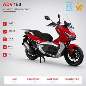 Moto ADV 150cc homologuée EEC, 10kW monocylindre 4 temps refroidi par air, frein à disque ABS, pneu de 14 pouces, réservoir de 11L, moto d'aventure - Product Image 1