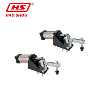 Pinces pneumatiques à dégagement rapide Taiwan Goodhand HS-12275-A, conception de pince à boulon verticale, acier galvanisé, outils de quincaillerie, clip pour tuyau - Product Image 4