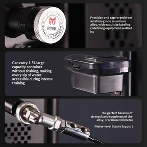 Appareil multifonctionnel pliable et réglable de qualité professionnelle pour tirage vertical, pression inclinée, tirage croisé inversé, presse à jambes et <span class=keywords><strong>extension</strong></span> de jambes - Product Image 4