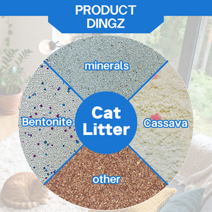 PrimePaw Venta caliente 10kg Mineral triturado de sodio natural roto Ecológico Control de olores Fábrica de arena para gatos de bentonita de aglomeración rápida - Product Image 2